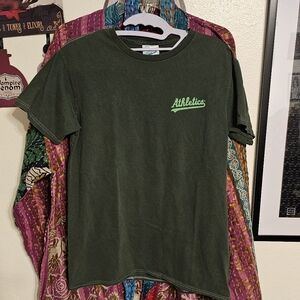 ☀️A's Green Athletic T-Shirt